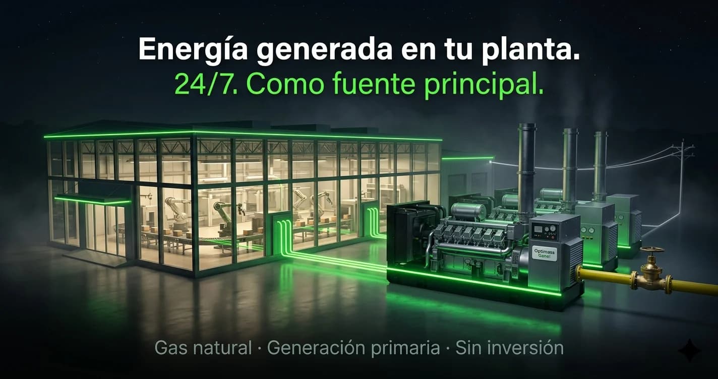 México rompió su récord histórico de demanda eléctrica: por qué la respuesta no es un plan de emergencia, sino generación primaria en sitio